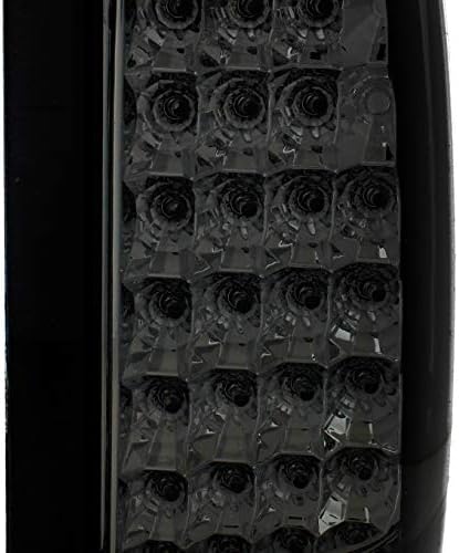 AKKON - For Smoke 88-98 Chevy/GMC C/K 10 Pickup Tail Lights Brake Lamp Replacement + LED 3rd Brake Light Combo