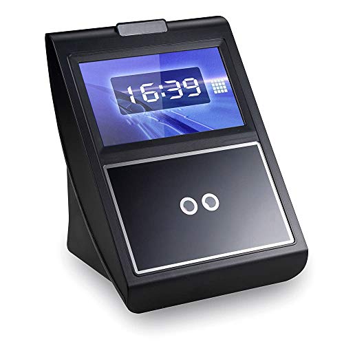 Máquina de Asistencia de Rostro Y Contraseña Registro de Empleados Registrador de Nómina TCP/IP Pantalla HVGA De 4,3 Pulgadas DC 12 V Reloj de Asistencia de Tiempo Reconocimiento Facial