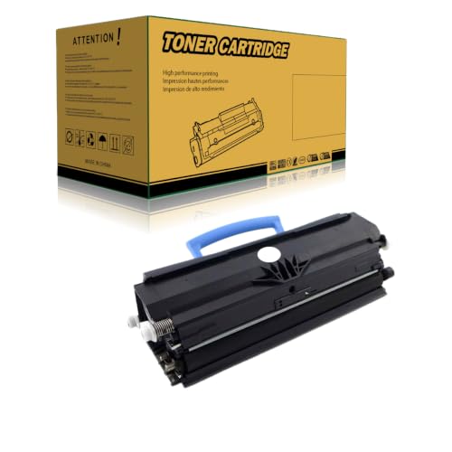 Toner Lexmark E350D compatible Okra pour remplacer E250A11E sans traces noires