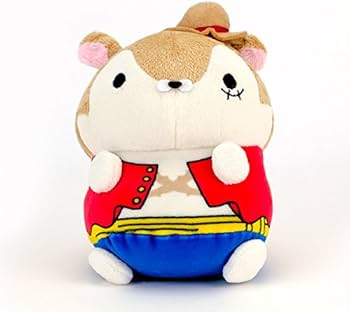 ワンピース　ルフィ　ぬいぐるみ　ハムスター風 Amazon.co.jp: もちもちハムスターコレクション ワンピース ルフィ