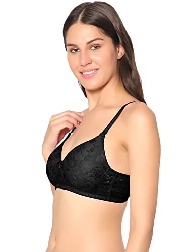Image of Sonari Soda Women's Padded T-Shirt Bra Black Black