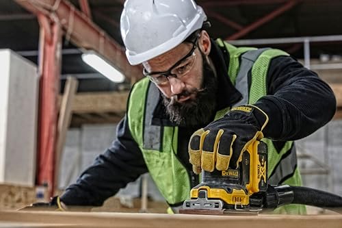 DEWALT DCW200N-XJ 18V XR Brushless 1/4 Sheet Palm Sander (Bare Unit) 7 DEWALT DCW200N-XJ 18V XR Brushless 1/4 Sheet Palm Sander (Bare Unit) - Image 7