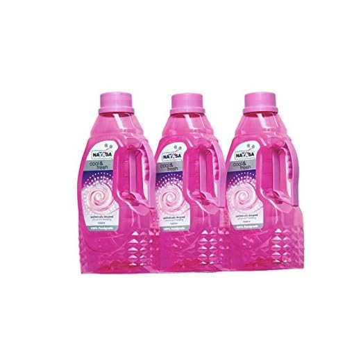 Nayasa Fontana Plastic Water Bottle 1500 ml Set of 3 Pink