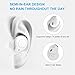 True Wireless Earbuds, Willful T1 Bluetooth Earbuds Wireless Earphones Headphones HD Stereo Sound Clear Call 20H Playtime Earbuds with Microphone Charging Case Compatible iPhone Samsung Android White