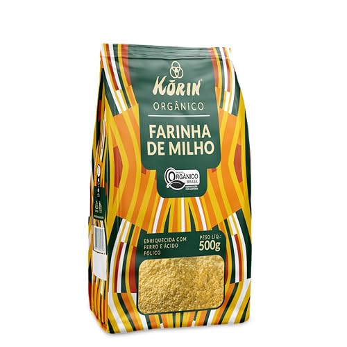 Korin Farinha De Milho Orgânico - Pacote 500G