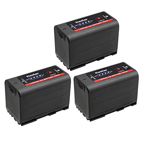 Kastar BP-950G Pro Battery 3-Pack Replacement for Canon BP-911 BP-911K BP-914 BP-915 BP-925 BP-930 BP-935 BP-945 BP-950 BP-955 BP-950G Pro BP-970 BP-970G BP-975 BP-980G Pro Battery