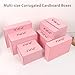 FORBFAN 8x8x2 Pink Shipping Boxes Small 30 Pack, Mailer Boxes for Small Business, Corrugated Cardboard Boxes for Packaging Mailing Shipping