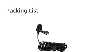 BTG Mic Microphone Compatible with DJI OSMO 360/Action 5 Pro 4 3 2/Pocket 4 3 2/Insta360 X4 Air X5 Go Ultra Accessories Microphone Mic
