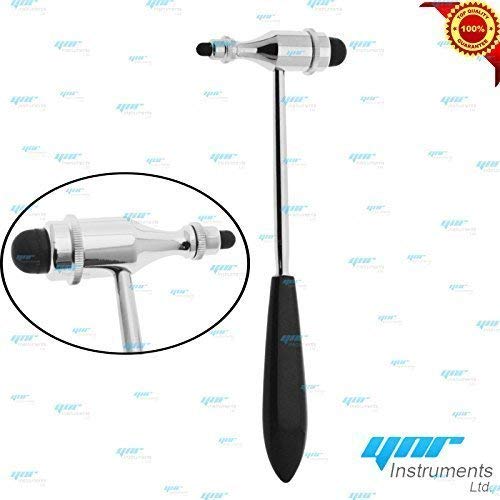 YNR® Tromner Neurologische Reflex Hamer met 3-in1 Dual Mallet Reflex Hammer - Licht - HDP Handvat - Image 4