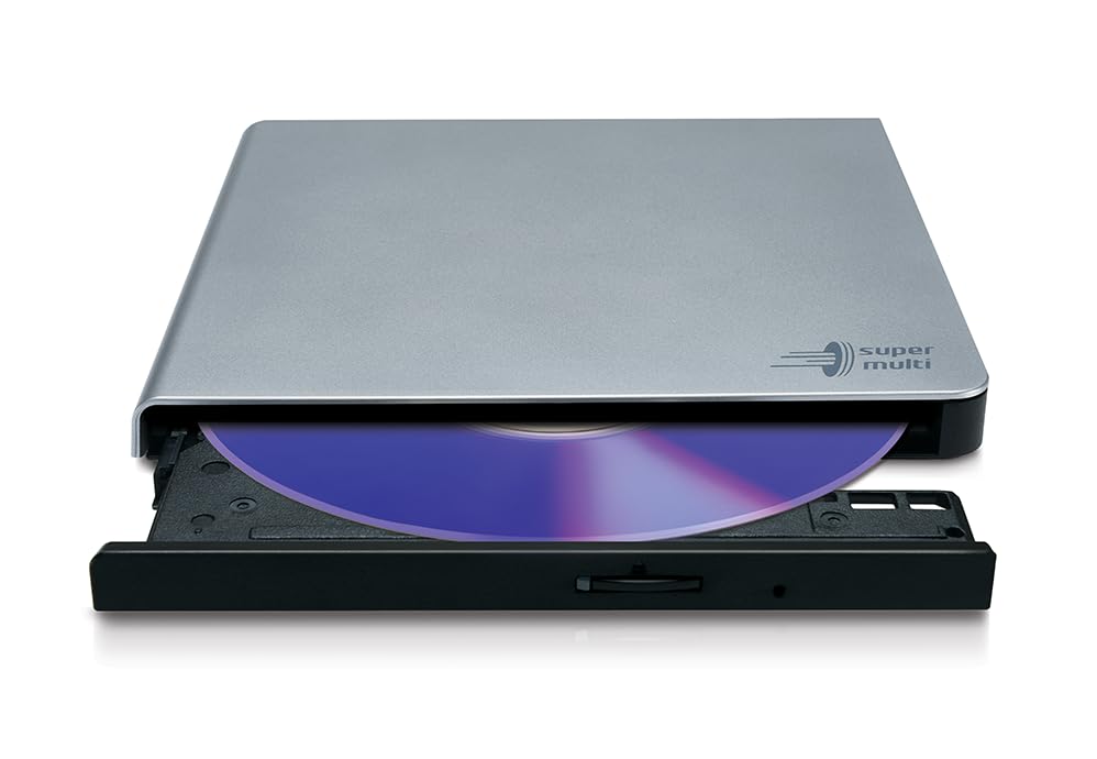 Image of LG Electronics DVDRW DVD-RAM Drive External Optical Drives GP65NS78 Silver