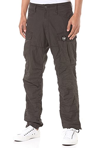 Pantalones masculinos holgados tipo cargo confeccionados en algodón puro