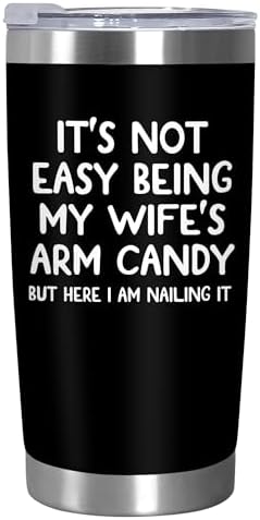 Gifts For Husband from Wife - 20 oz Stainless Steel Insulated Cof...