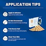 CureTape CrossLinq Acupressure Patches | Acupuncture Patch for Scars & Muscle Pain | Crosshatch Pain Patches | Non-Elastic Crosspatches | Medium | (Pack of 160) - Image 5