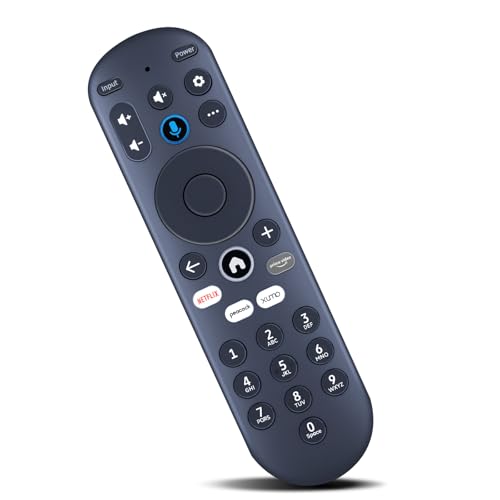 ZWP Replacement Voice Remote Control Compatible for Xumo Smart TV, for Element Electronics 4K UHD HDR Smart Xumo TV E500AC65C E500AC55C