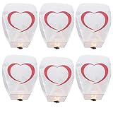 Paper Lanterns No Assembly Required 100% Biodegradable Environmentally for Weddings, New Years, Fest