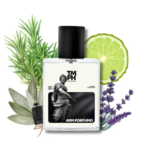 Image of TMPerfumehouse Arm porfumo EDP for Men | Fresh, Aromatic & Long Lasting Perfume Spray | Freshspicy, Amber & Marine Fragrance | Luxury Gift for Him | TMPH | 50ml
