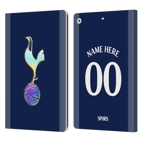 Cadeau idéal supporter Tottenham : étui cuir iPad 10.2 personnalisé badge 2024