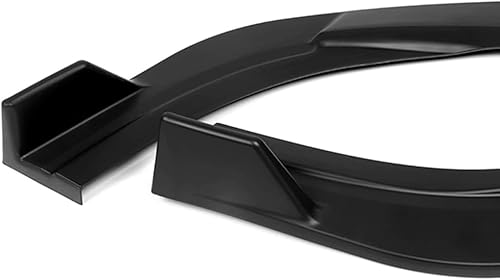 Miniatura 3 de Q1-TECH, borde de parachoques delantero estilo MS compatible con Mazda 3 2010 2011 2012 2013 (no compatible con el modelo MazdaSpeed 3), alerón de