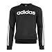 Produktbild adidas Herren Pullover Essentials 3-Streifen Crewneck Fleece, Black/White, 2XL, DQ3084