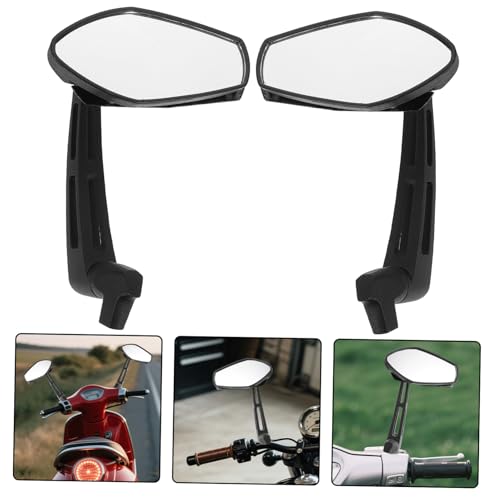 Espejo retrovisor de moto scooter bicicleta deportiva lateral antirreflejos 7