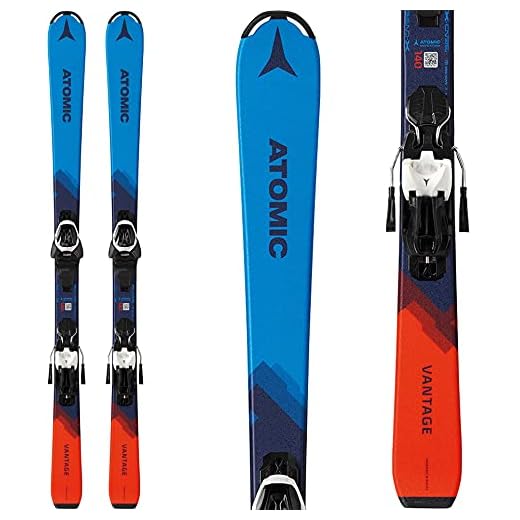 Atomic Vantage Jr Skis w/ L6 GW Bindings Kids Sz 140cm