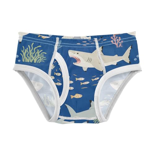 GuoChe Toddler Boys Boxer Briefs Soft Cotton in Sizes 2T,3T, 4T, 5T, 6Y and 8Y