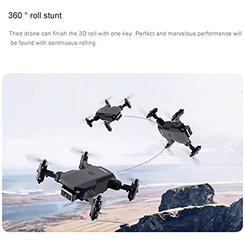 ZHCJH Drohne mit Kamera 4K-Drohne Dual-Kamera Optischer Fluss Positionierung WiFi FPV-Drohne Headless-Modus Höhe Halten… – Bild 7