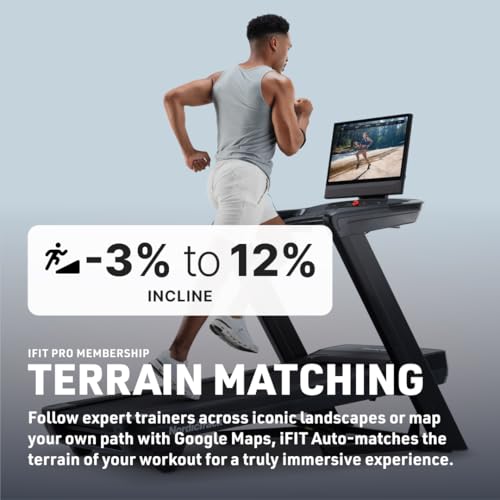 Image of NordicTrack Commercial Series Treadmills | Foldable Treadmills with Adjustable -3% to 12% Incline for High Efficiency Running and Walking Workouts at Home