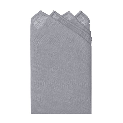 Image of Jacob Alexander Linen Handrolled 15 inch x 15 inch Pocket Square Hanky