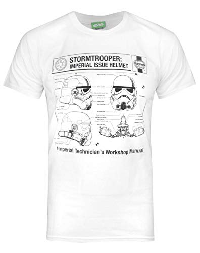 Haynes Star Wars Stormtrooper Men's T-Shirt White