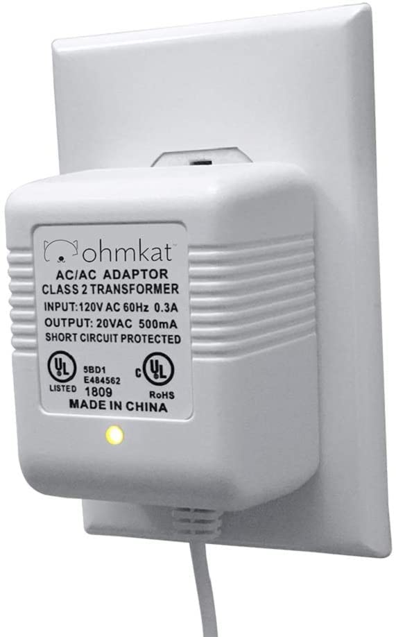 OhmKat Video Doorbell Power Supply (No Wiring Needed)