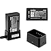 Godox V1-C Flash for Canon, 76Ws 2.4G TTL Round Head Flash Speedlight, 1/8000 HSS, 480 Full Power Shots, 1.5s Recycle Time, 2600mAh Lithium Battery, 10 Level LED Modeling Lamp