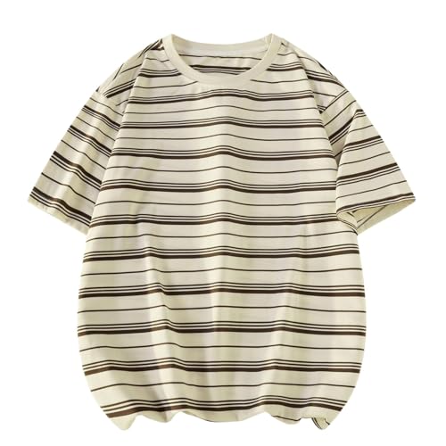 T-shirt rayé vintage pour homme avec une coupe casual irréprochable