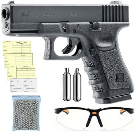 Pistola de Balines Glock 19 (CO2) - Pack Pistola de Aire Comprimido