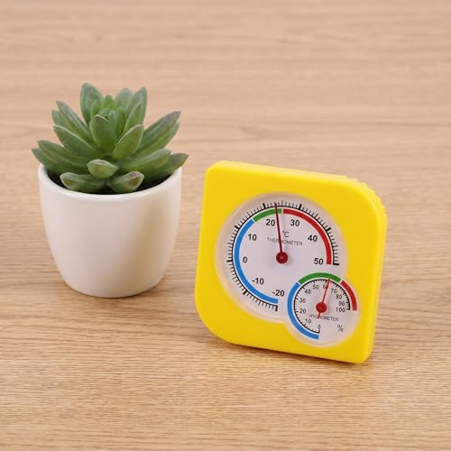 GATHINESS 多目的機械構造採用したプラ製のアウトドアおよび温室用黄カラー 5個セット使いやすく耐久性に良い便利なアイテム [5]