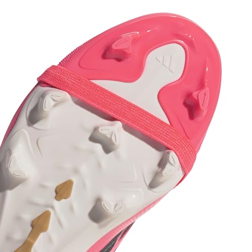 adidas Unisex League Fold-Over Tongue Firm Ground Foot, Solar Turbo/Thermal Chrome/Black, 3.5 - image 8