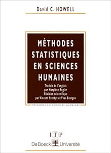 Book's Cover of Méthode statistique en sciences humaines