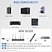 Phenyx Pro Wireless Microphone System, 8-Channel Metal Wireless Mic Set w/ 8 Cordless Mics, 8x20 UHF Frequencies, 200ft Range, Dynamic Microphones for Singing, Karaoke, Church, DJ (PTU-4200-8H)