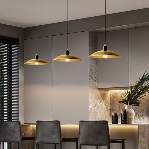 Lámpara colgante de cocina tipo cúpula pequeña e industrial 5