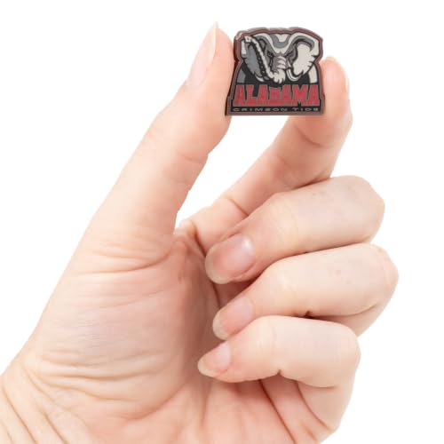 Image of Desert Cactus University of Alabama Magnetic Metal Lapel Pin (C) | Officially Licensed UA Alabama Crimson Tide Enamel Finish Lapel Pin Formal Wear Bag and Hat Jewelry Tie Track Brooch Pin