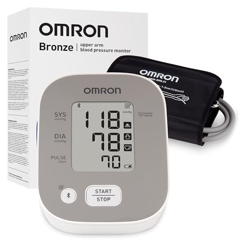OMRON Bronze Blood Pressure Monitor for Home Use & Upper Arm Blood Pressure Cuff - #1 Doctor &...
