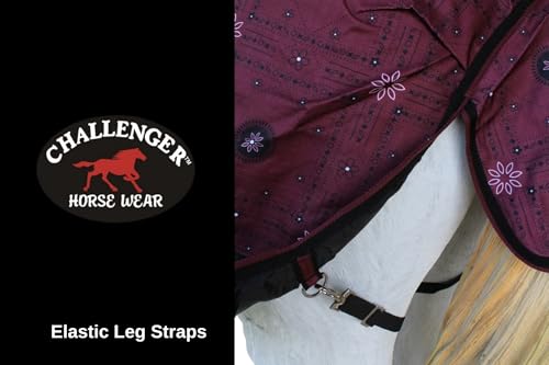 Image of Challenger 1200D Turnout Waterproof Rain Horse Sheet Light Winter Blanket 396B