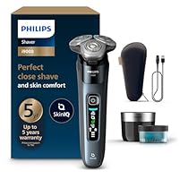 Philips Series i9000 Prestige Electric Shaver(AU Version) with SkinIQ, Quick Clean Pod + Travel Case, Pop-up Trimmer, 360° Flexing Heads, Pressure Guard Sensor, Made in Netherlands, 5 Year Warranty, X9001/20