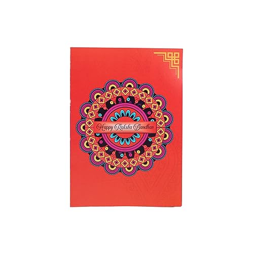 Image of Frostick Rakshabandhan Special Rakhi gift for brother, Chocolate Gift Pack - 16 Pcs (Includes Rice & Tilak) (Random Design Rakhi)