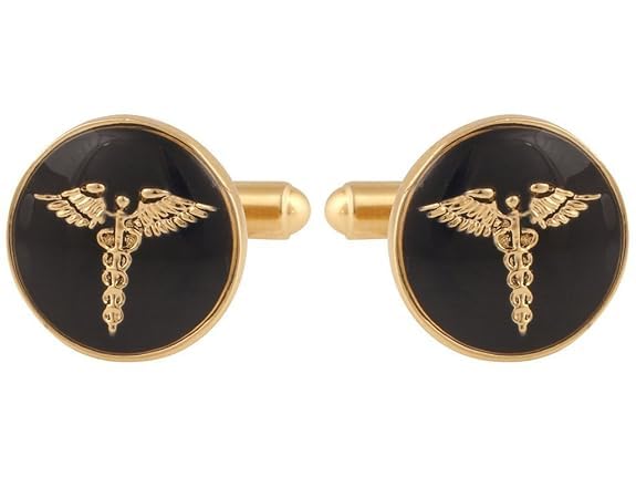Brass Doctor Cufflinks for Men-image-37