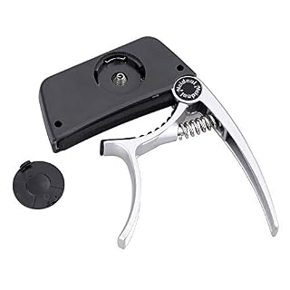 KOCAN Capo,Capodastre de clé à changement rapide,TCapo20 matériau en alliage d’accordeur Capo de clé remplaçable rapidement pour guitare électrique acoustique basse chromatique - Les Beatles, Paul McCartney, John Lennon, RIngo Starr, George Harrison KOCAN Capo,Capodastre de clé à changement rapide,TCapo20 matériau en alliage d'accordeur Capo de clé remplaçable rapidement pour guitare électrique acoustique basse chromatique – Image 7