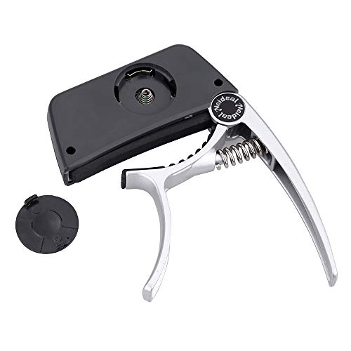 KOCAN Capo,Capodastre de clé à changement rapide,TCapo20 matériau en alliage d’accordeur Capo de clé remplaçable rapidement pour guitare électrique acoustique basse chromatique - Les Beatles, Paul McCartney, John Lennon, RIngo Starr, George Harrison KOCAN Capo,Capodastre de clé à changement rapide,TCapo20 matériau en alliage d'accordeur Capo de clé remplaçable rapidement pour guitare électrique acoustique basse chromatique – Image 8