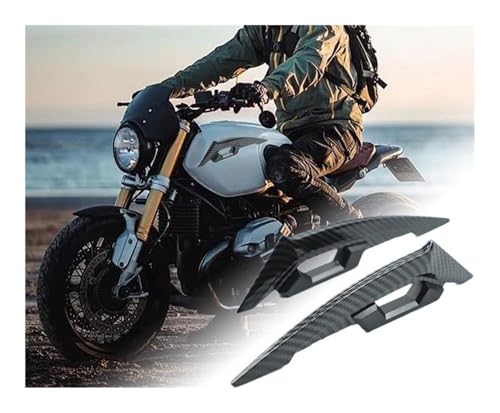 Aleron latéral avant de moto : l'astuce pour masquer les rayures du carénage