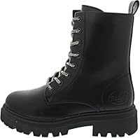 Dockers by Gerli Kinder Klassische Stiefeletten, Jungen,Mädchen Stiefeletten,Wechselfußbett,warm gefüttert,schwarz,38 EU