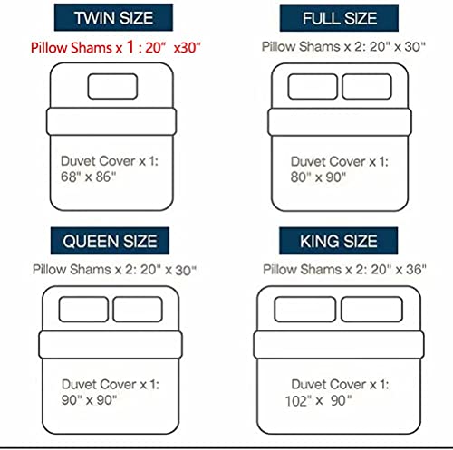 Vikney Anime 3-Piece Duvet Cover Set Bedding Set Ultra Soft Reversible Breathable 3D Printed Microfiber Comforter Cover Protector Cute Cartoon Bed Cover Set Pillowcases (05,Twin 68X86Inch) #TOP5